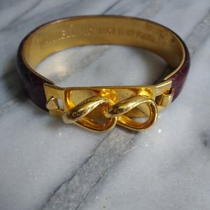 *SOLD* 24K Gold Plated Snakeskin Mannelli Florence